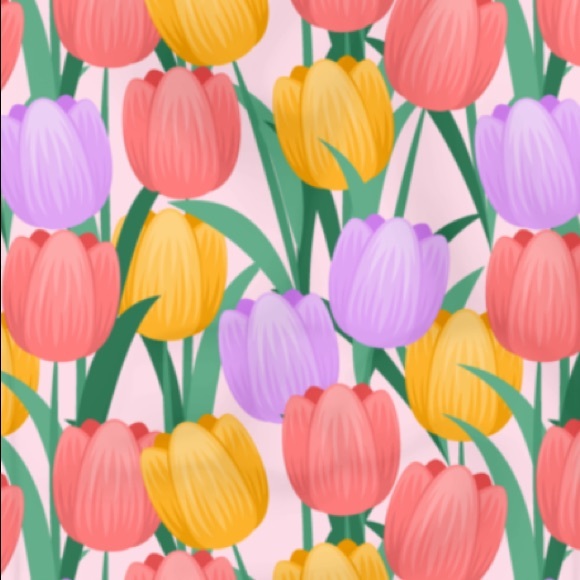 ( Last 3 ) 50 10X13 Tulip Flower Poly Mailers PRICE IS FIRM CLEARANCE - Picture 5 of 6